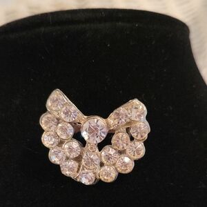 Elegant Crystal Brooch